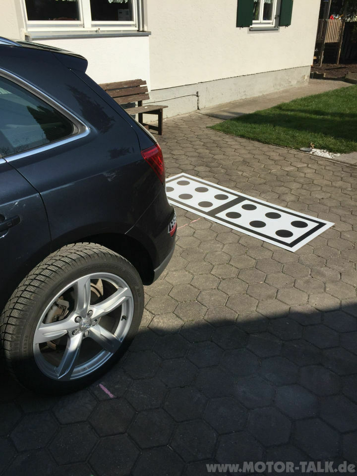 Rückfahrkamera kalibrieren