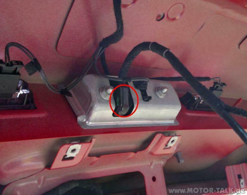 Rückfahrkamera LOW im Variant nachrüsten
