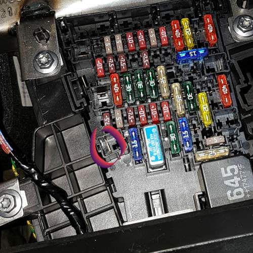 Passat-b8-sicherung-dauerplus