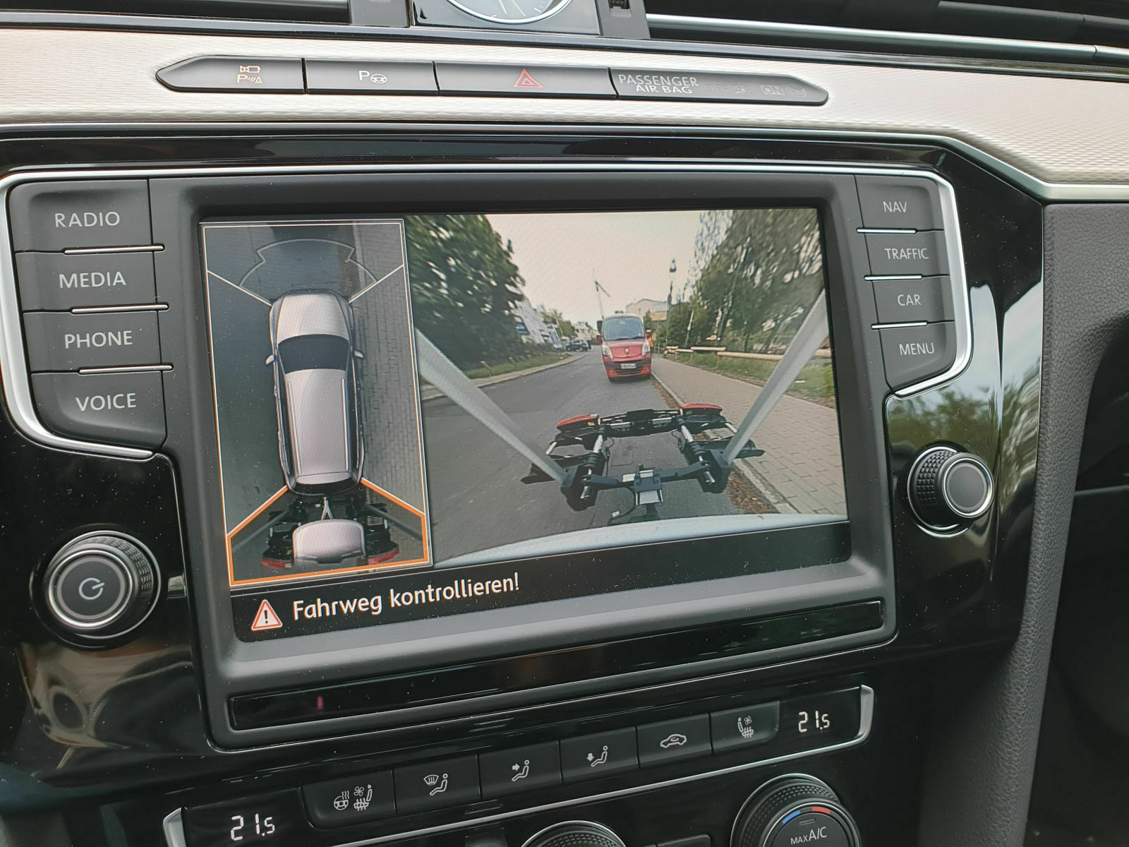 Rückfahrkamera "Rear View" oder lieber Umgebungsansicht "Area View" im Arteon?