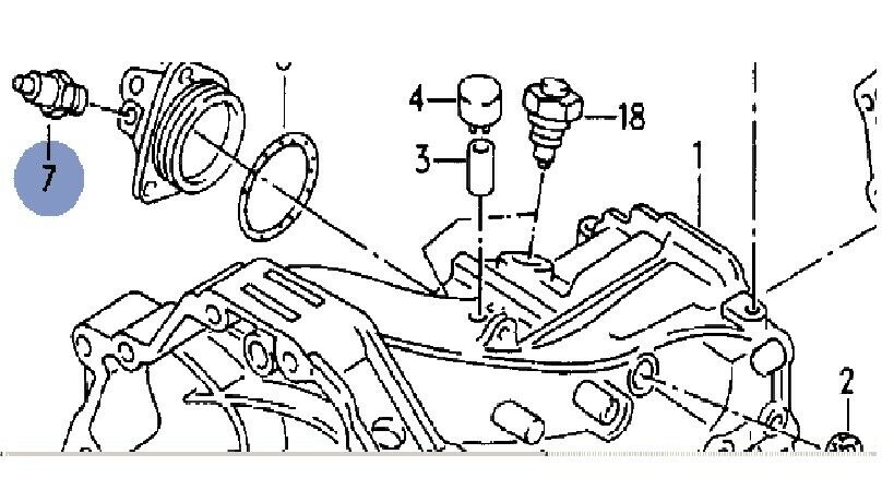 Rückfahrschalter audi 100 c4 quattro