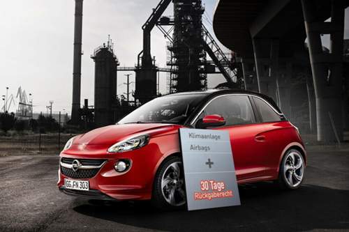 Rückgaberecht für Opel Neuwagen