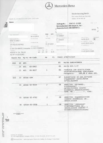 Auftrag-update
