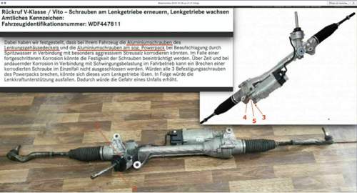 KDM - Lenkgetriebe W447