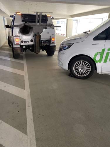 Raus aus der 2m flachen Garage