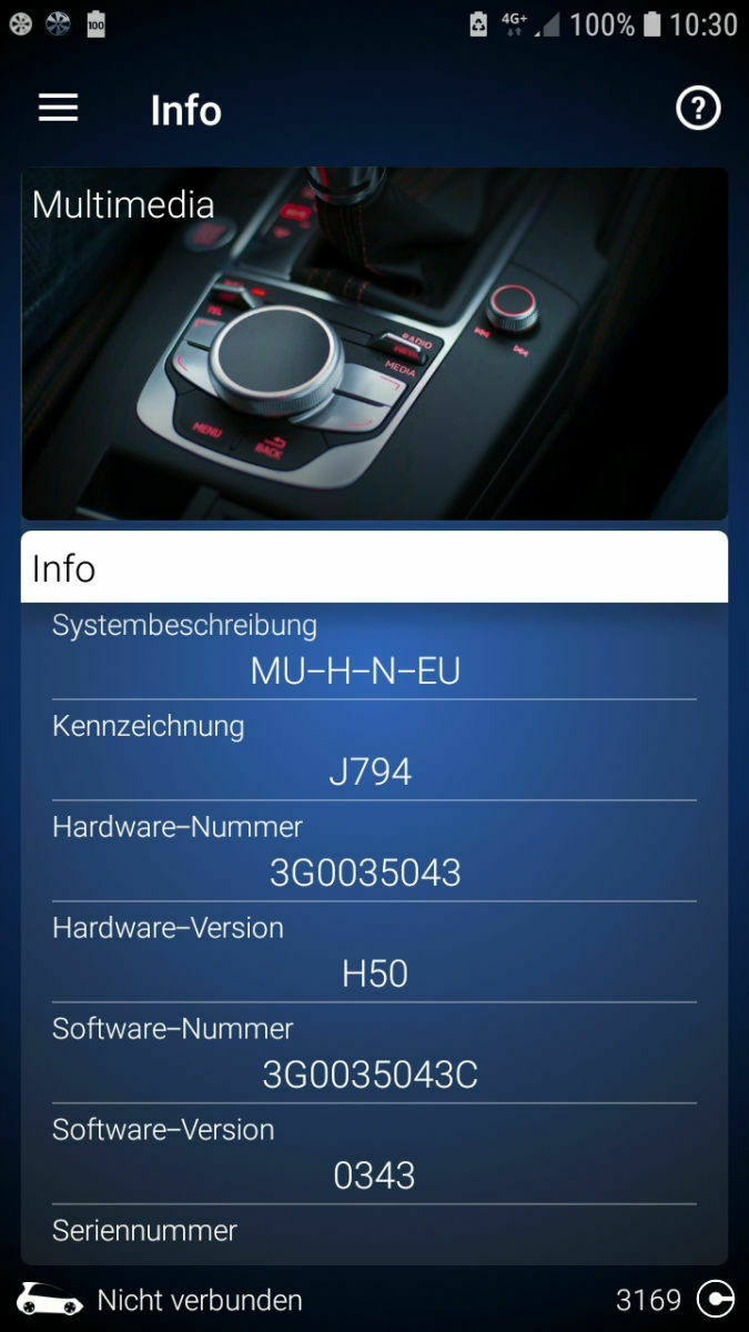 Rückrufaktion zum Infotainmentsystem