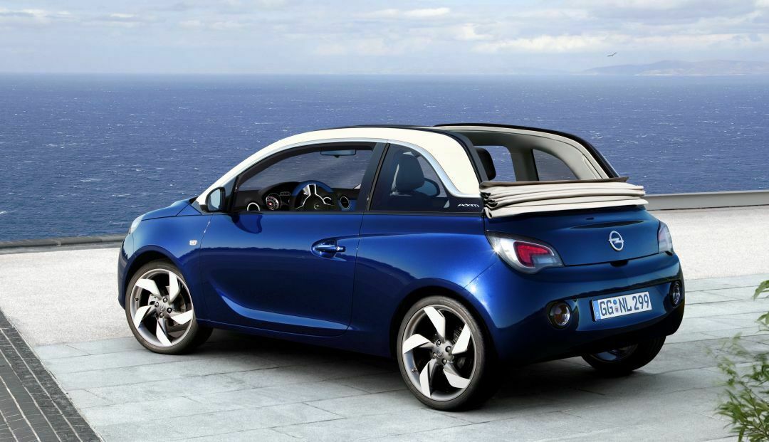 Opel Adam Cabrio: So könnte es aussehen. Aus Kostengründen verzichtet Opel darauf, das Dach komplett wegzulassen.