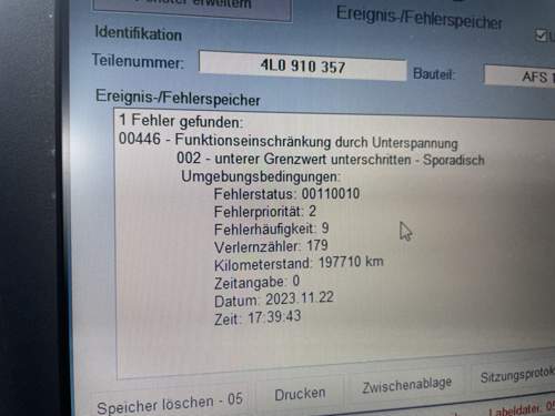 Unterspannung