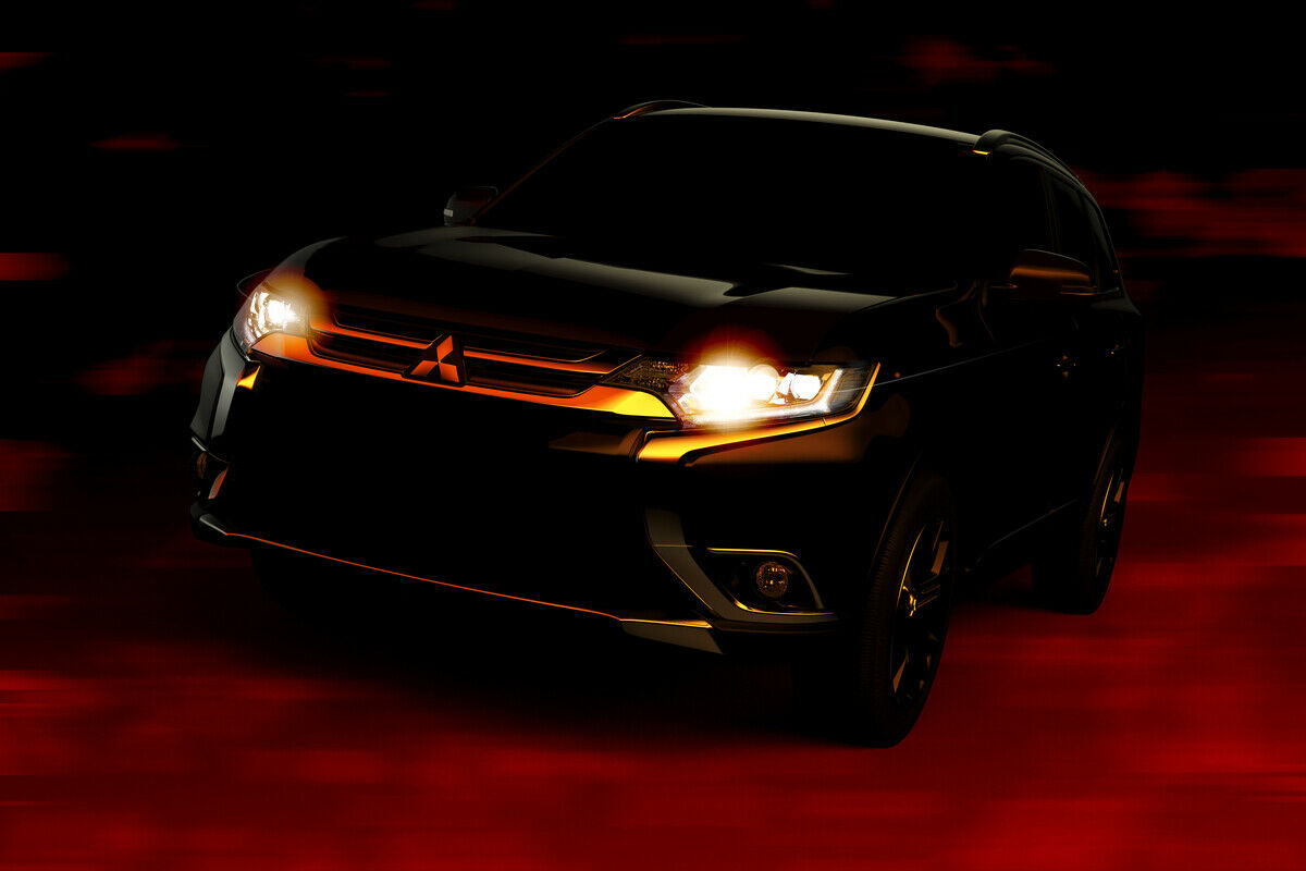 Dunkle Vorschau: In New York zeigt Mitsubishi den gelifteten Outlander