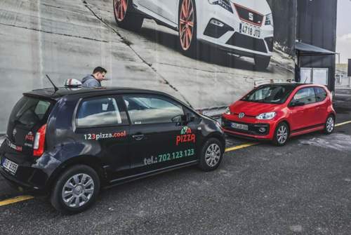 Normalerweise sieht man die Baureihen-Brüder VW UP, Skoda Citigo oder Seat Mii auf der Rennstrecke bestenfalls in Nebenrollen