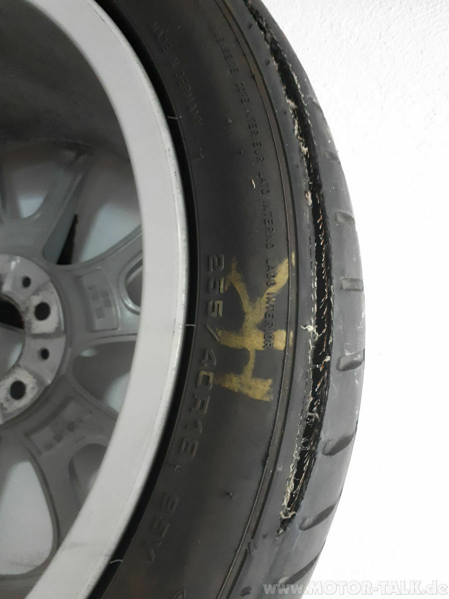 Runflat Reifen geplatzt oder defekt?