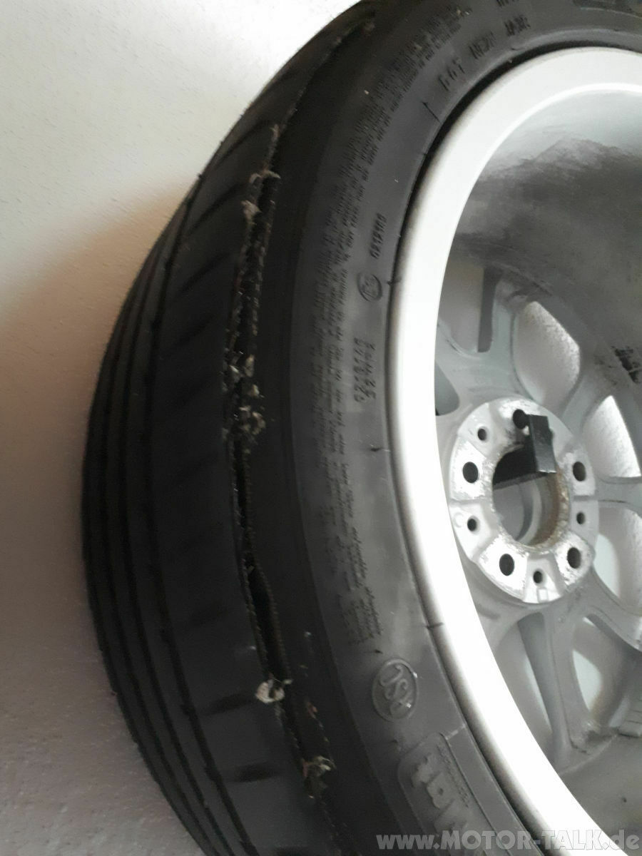 Runflat Reifen geplatzt oder defekt?