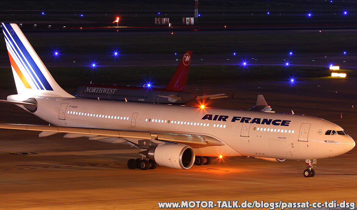 Runtergekommen: Air France Flug AF 447