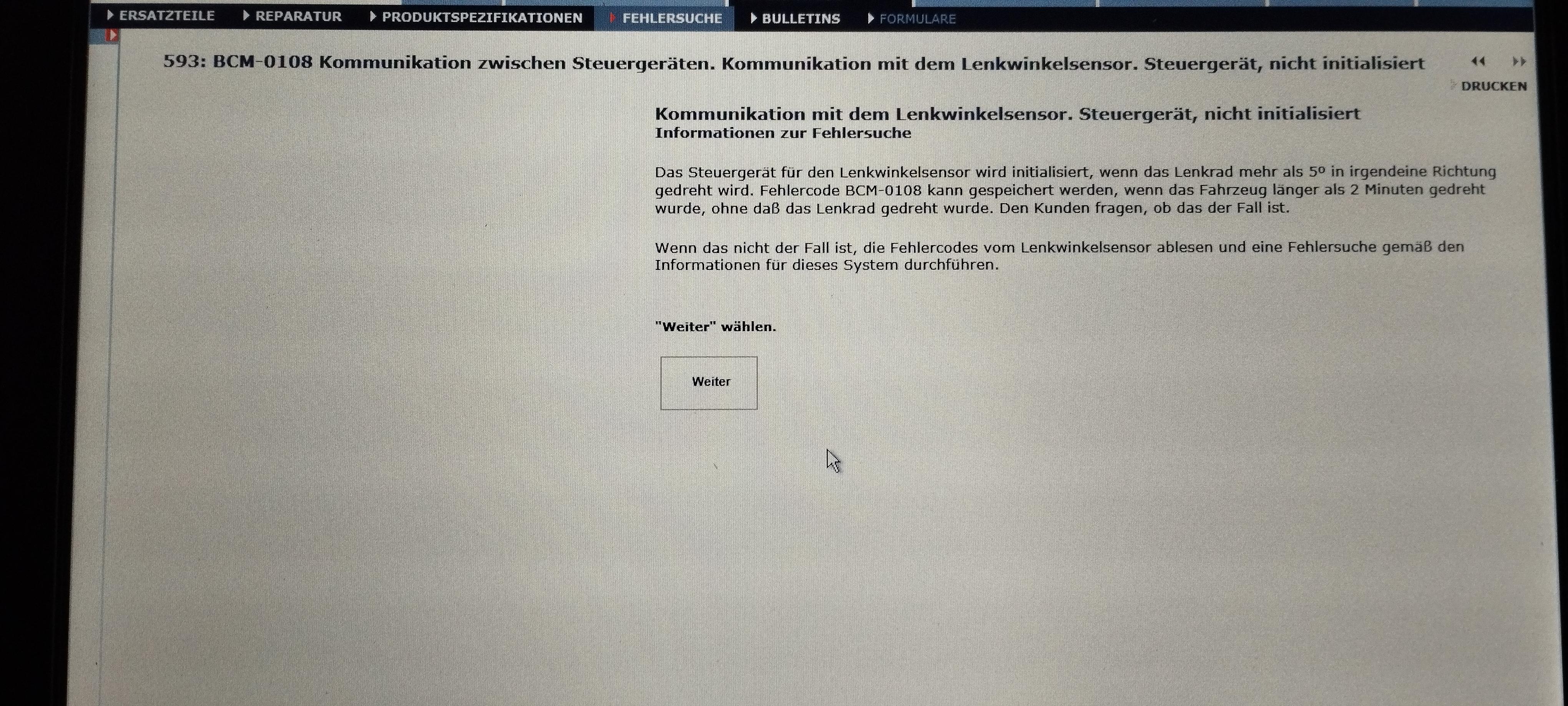 Rutschsicherung Wartung erforderlich ABS 0108