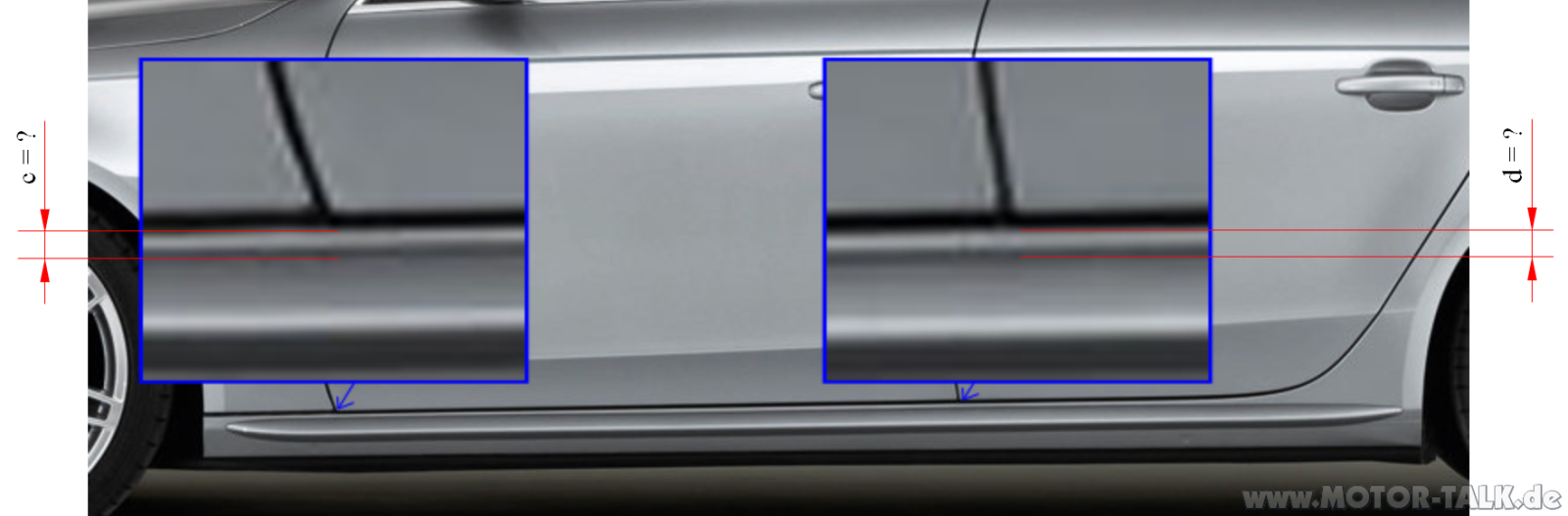 S-line Exterieurteile, Seitenschweller - Teilenummern und Preise?