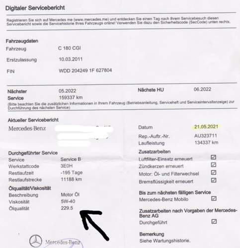 Ölwechsel