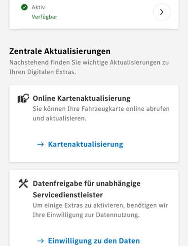 MB Kartenupdate