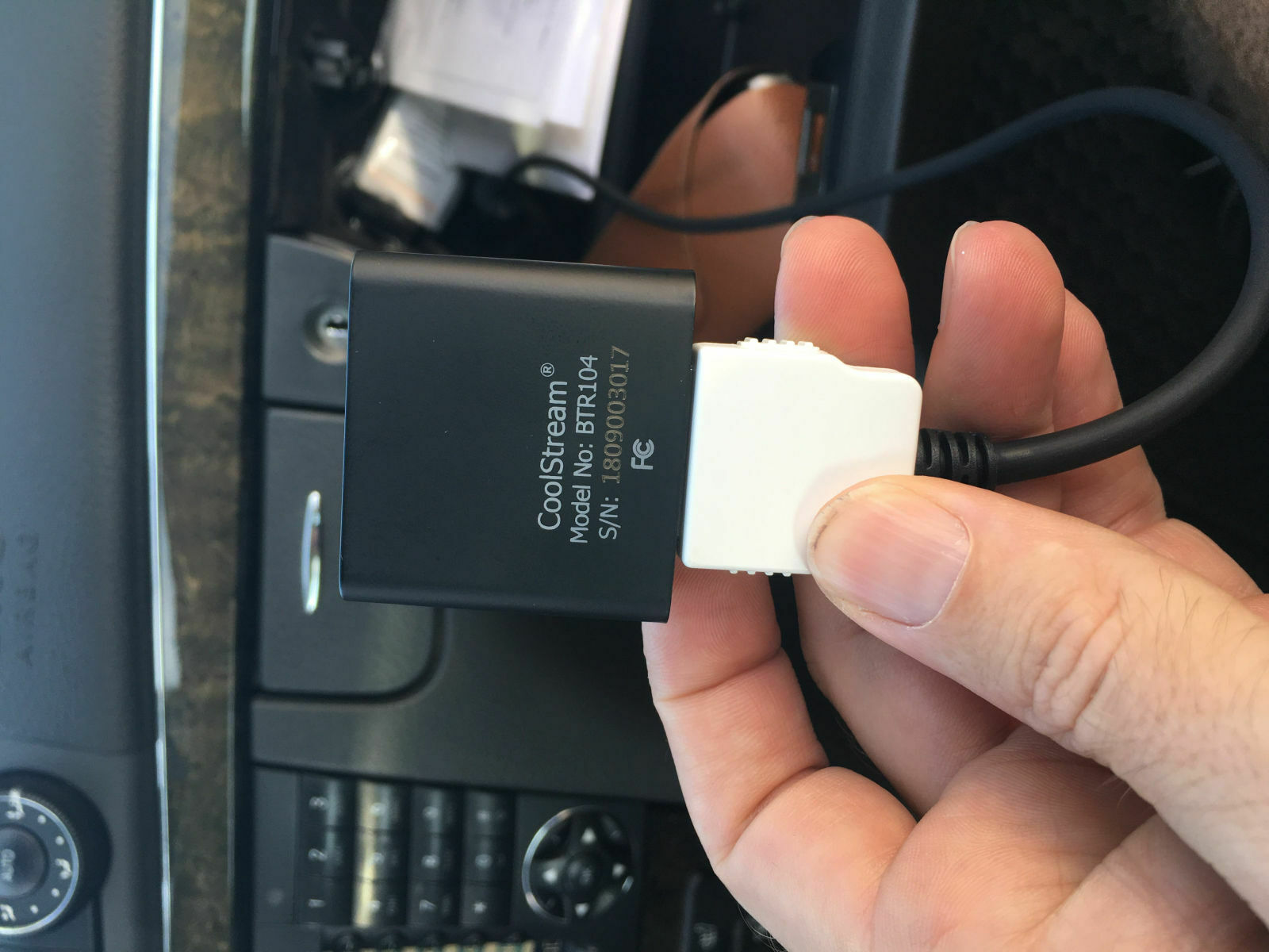 S211 Comand Bluetooth Musik abspielen, iPod-Anschluss vorhanden