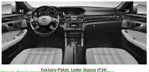 Leder Nappa bei Exclusiv Paket P34