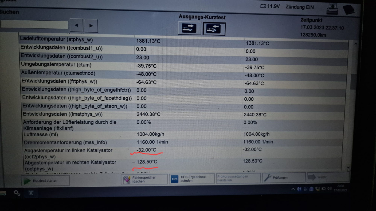 S212 Mopf E400 (M276 BiTurbo 333 PS) ruckelt NUR mit AGR im Schichtbetrieb