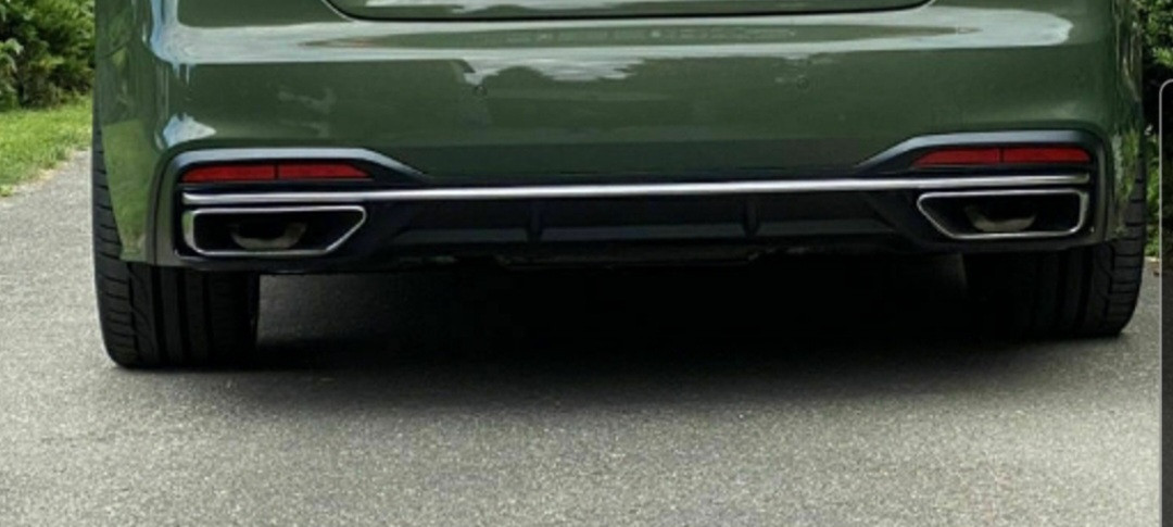 S5 Diffusor an S-line Heckstoßstange