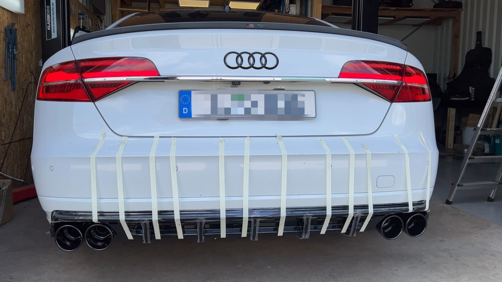 S8 Unterschied Sportabgasanlage