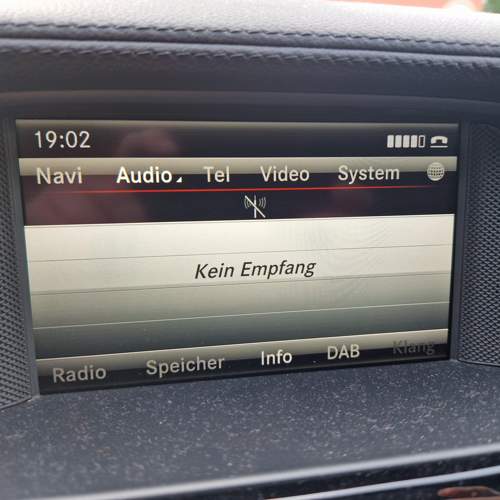 Meldung kein Empfang