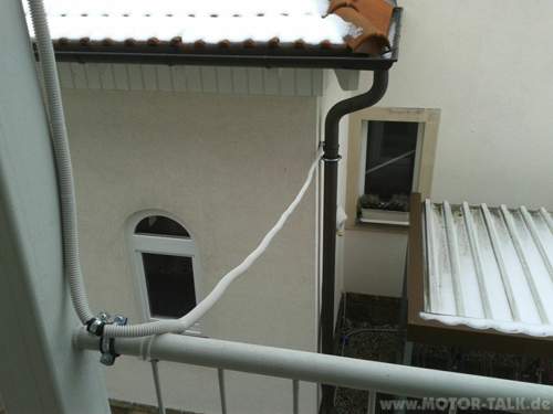Kabel zum Parkplatz