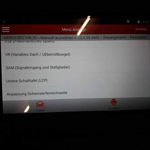 SAM diagnose