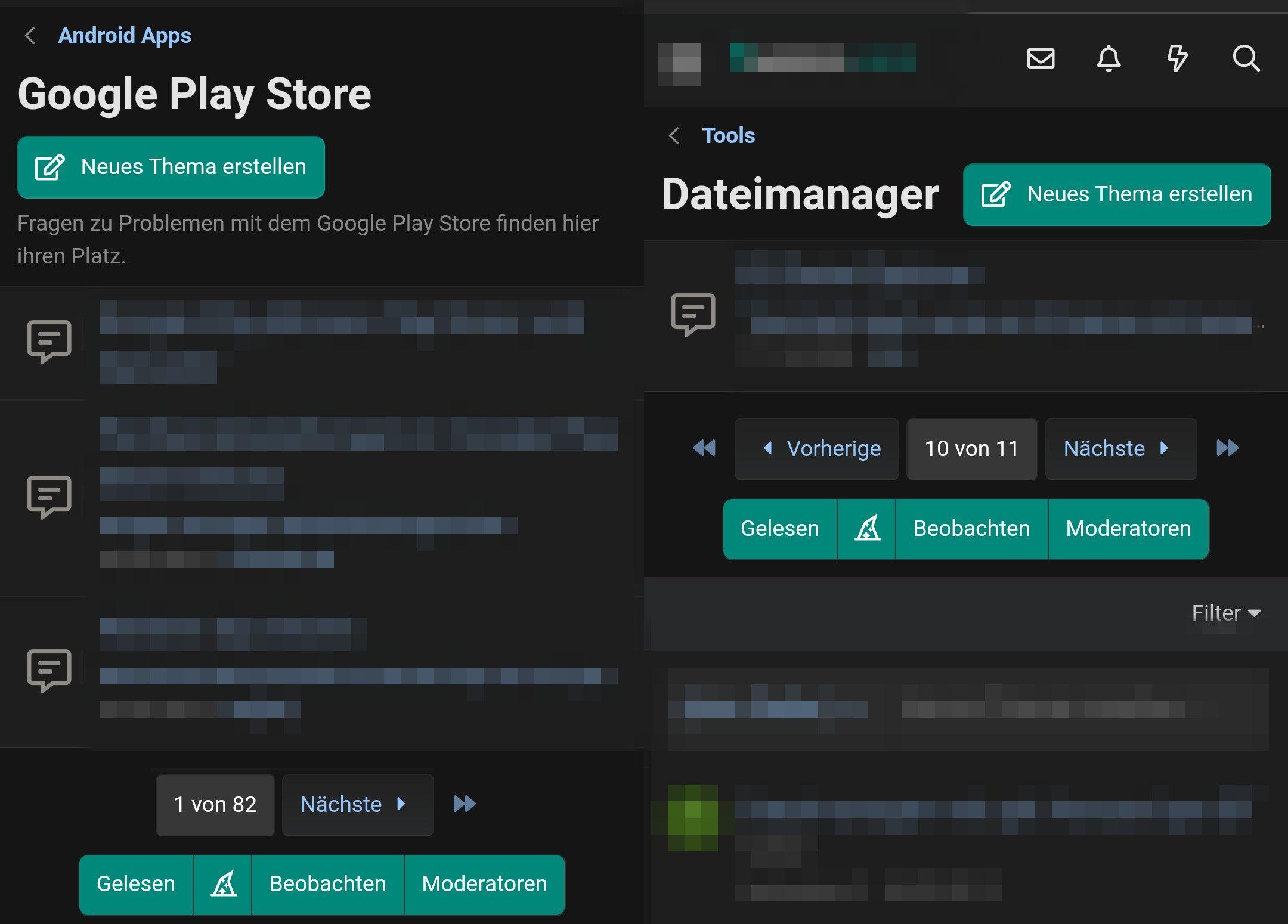 Sammel-Thread: Neue App (iOS & Android) - Feedback & Bugs