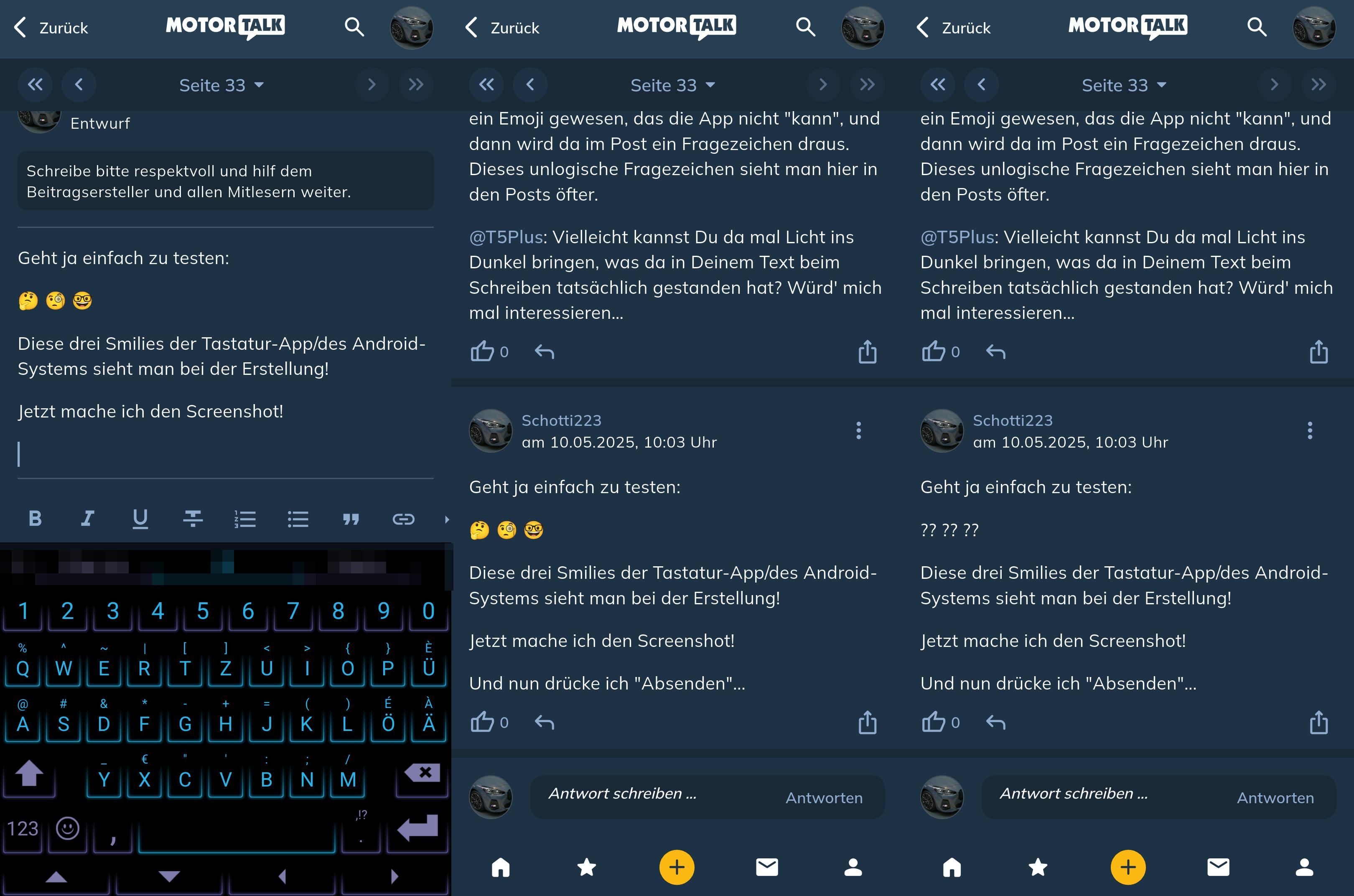 Sammel-Thread: Neue App (iOS & Android) - Feedback & Bugs