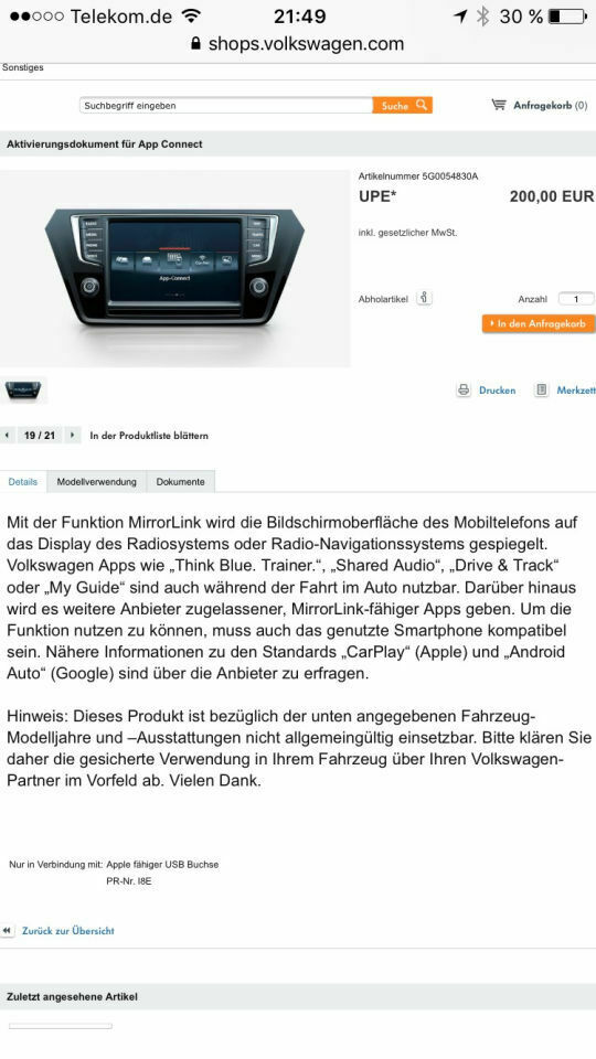 Sammelthread: AppConnect