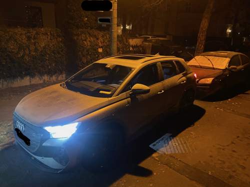 Vorklimatisaerung bei -8°C