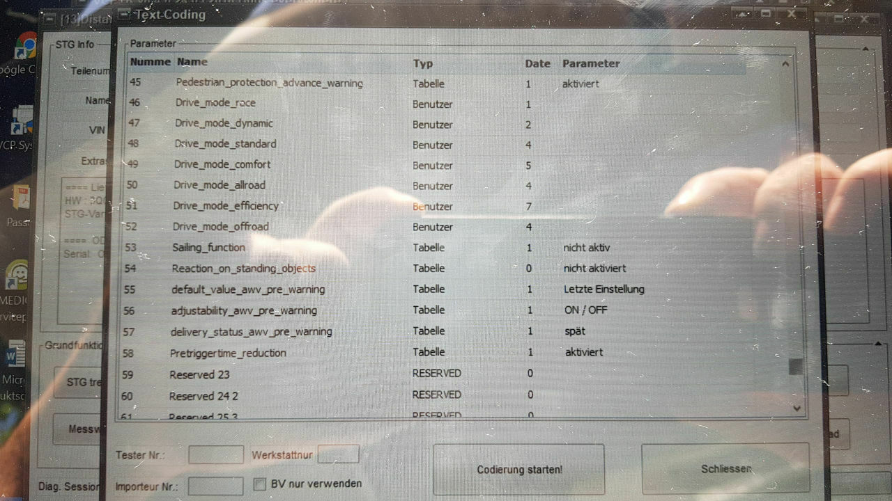 Sammelthread: Mögliche Codierungen mit VCDS beim Passat B8