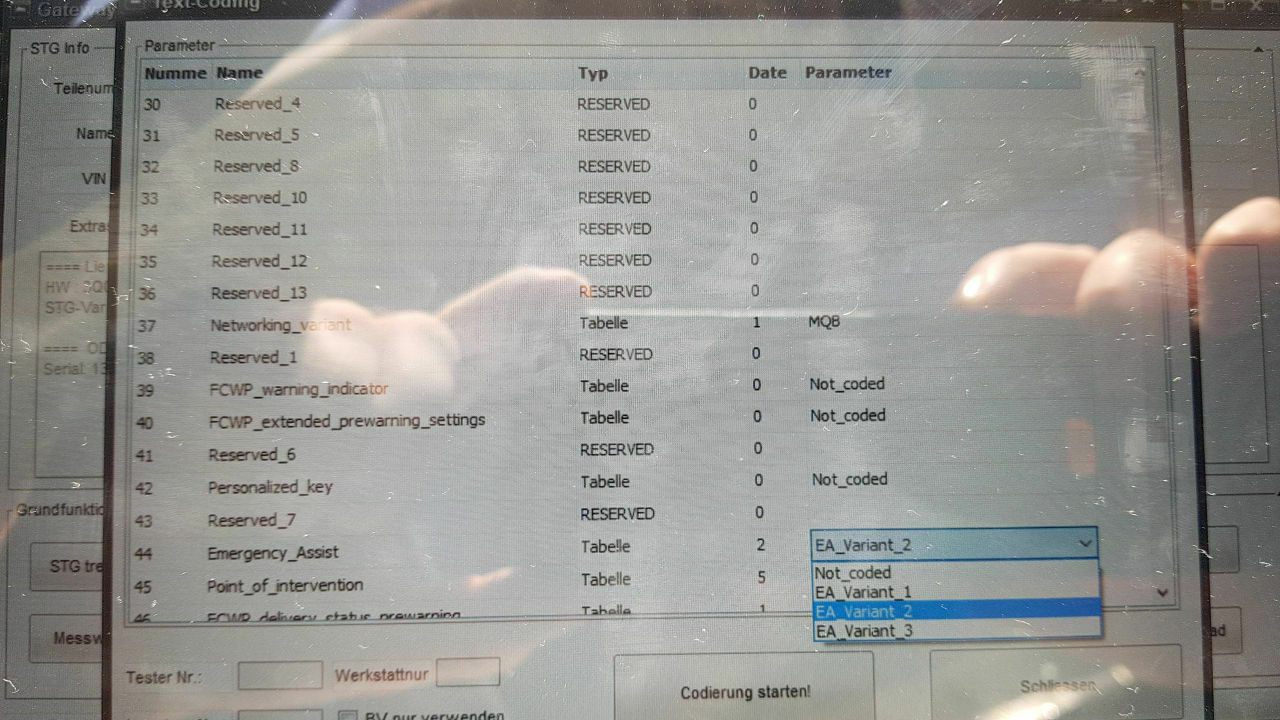 Sammelthread: Mögliche Codierungen mit VCDS beim Passat B8