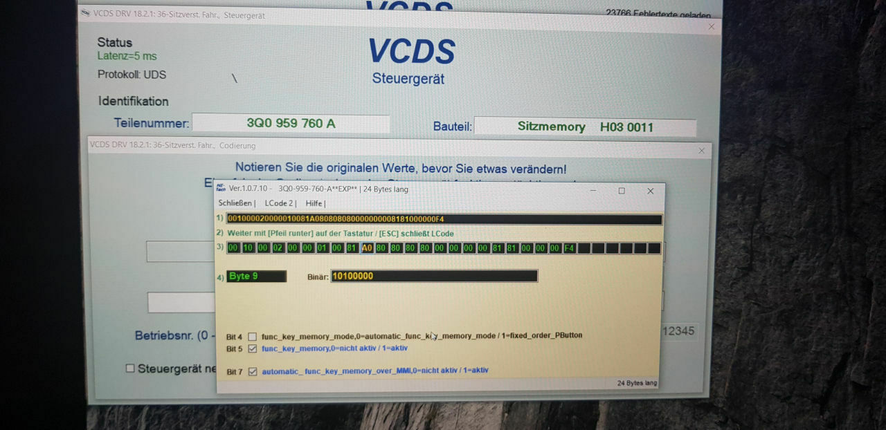 Sammelthread: Mögliche Codierungen mit VCDS beim Passat B8