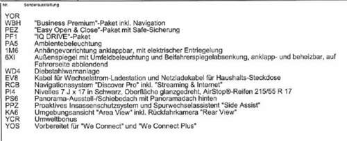 B8-GTE-Ausstattung
