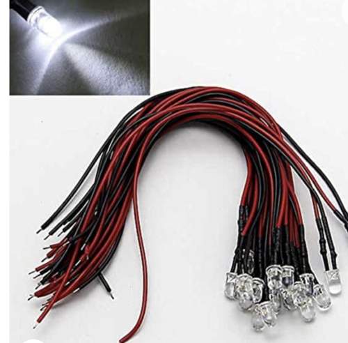LED mit Wiederstand - 5mm