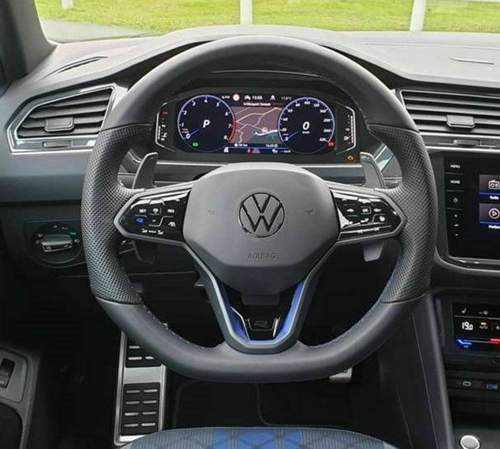 Schaltwippen vom neuen R Tiguan