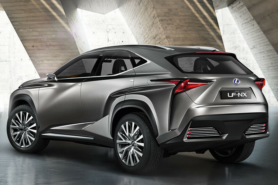 Harte Kanten und tiefe Schluchten im Lexus-Design