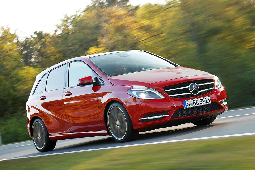 Die Mercedes B-Klasse ist das dritte Benz-Modell und die Nummer vier der deutschen Top Ten