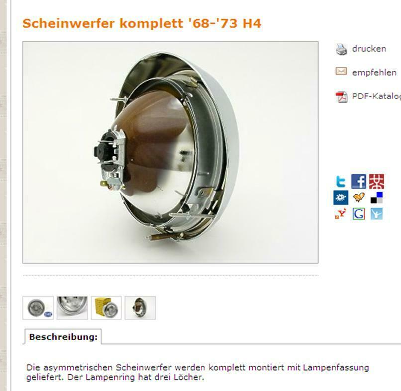 Scheinwerfer austauschen