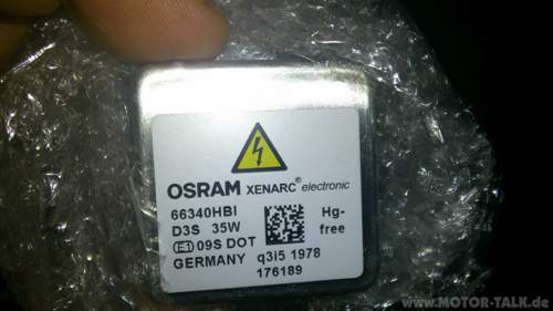 Xenon-brenner-osram