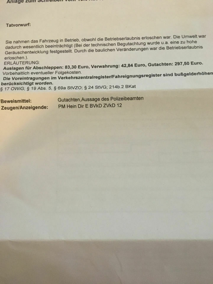 Scheinwerfer vorne folieren. Punkte / Bußgeld oder nur Bußgeld? (2018)