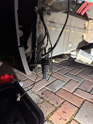 Kabel, Pumpe für scheibenwischwasser
