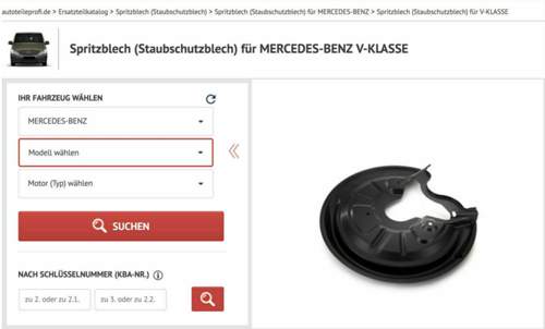 W447 Ankerblech