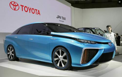 Toyota hat in Detroit (Auto Show 2014) das FCV Fuel-Cell Concept mit 300 Meilen (fast 500 Kilometer) Reichweite gezeigt