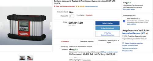 Schnäppchen?
