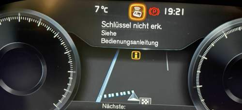 Fehlermeldung