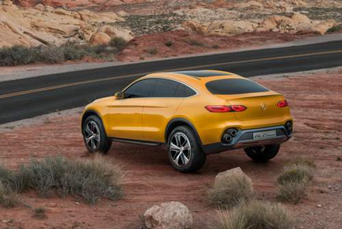 Die Studie für das GLC Coupé: Es wird 2016 das einzige neue SUV bei Mercedes sein